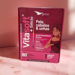 VitaSoft + Silício – Pele, Cabelos & Unhas em 60 Cápsulas